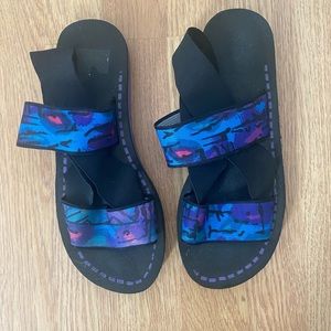 Vintage elastic Sandals